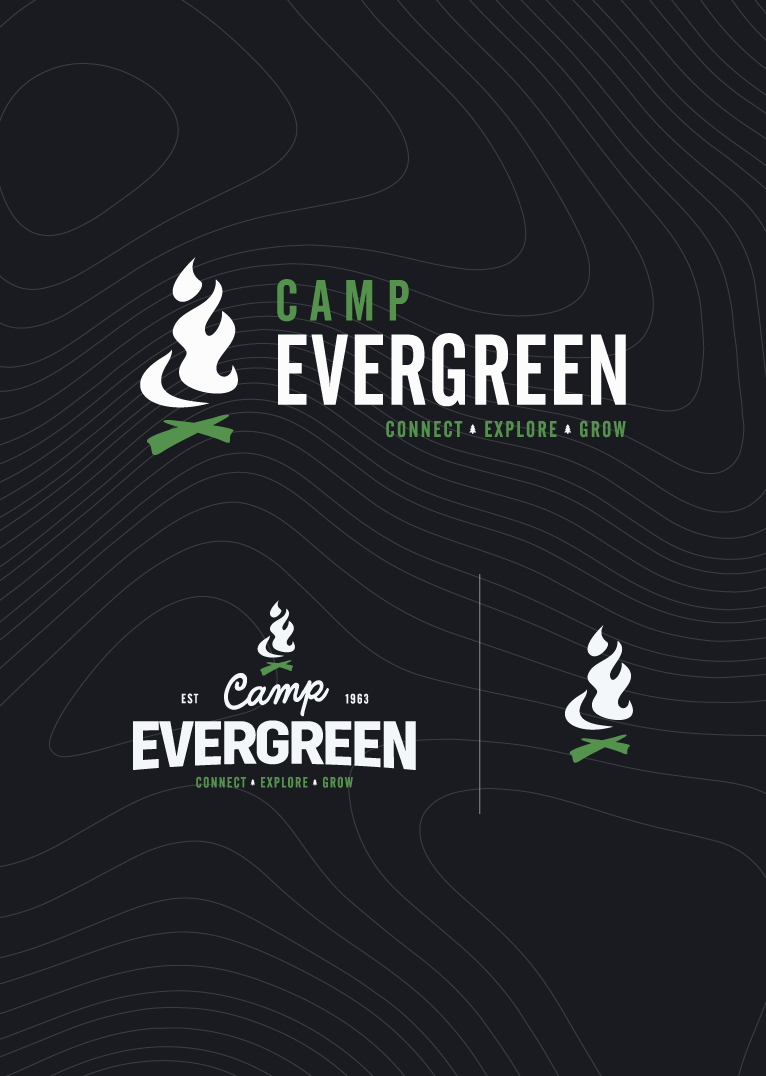 Camp Evergreen Branding