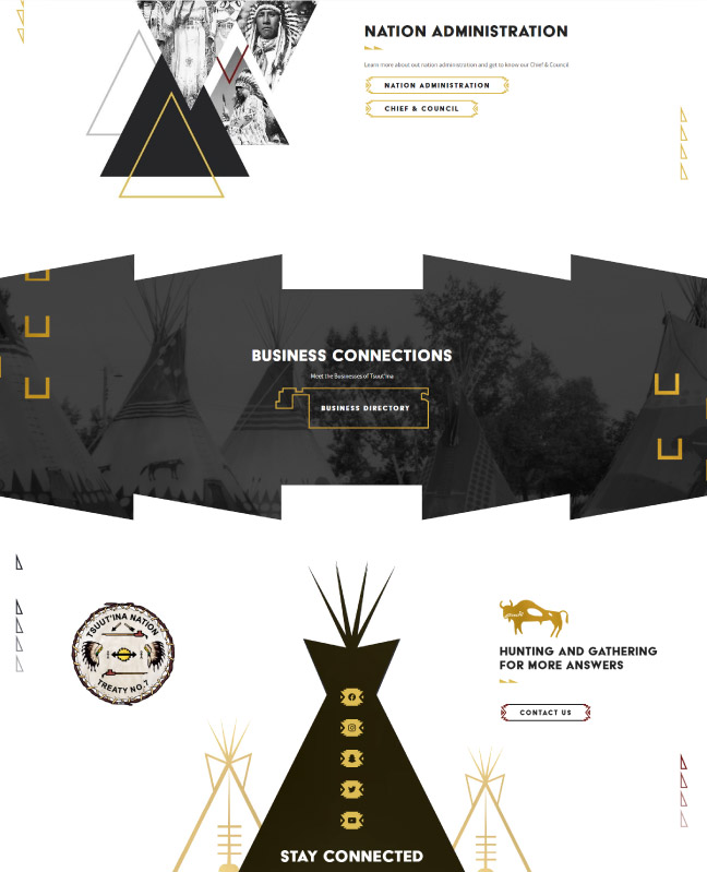 Tsuut'ina website