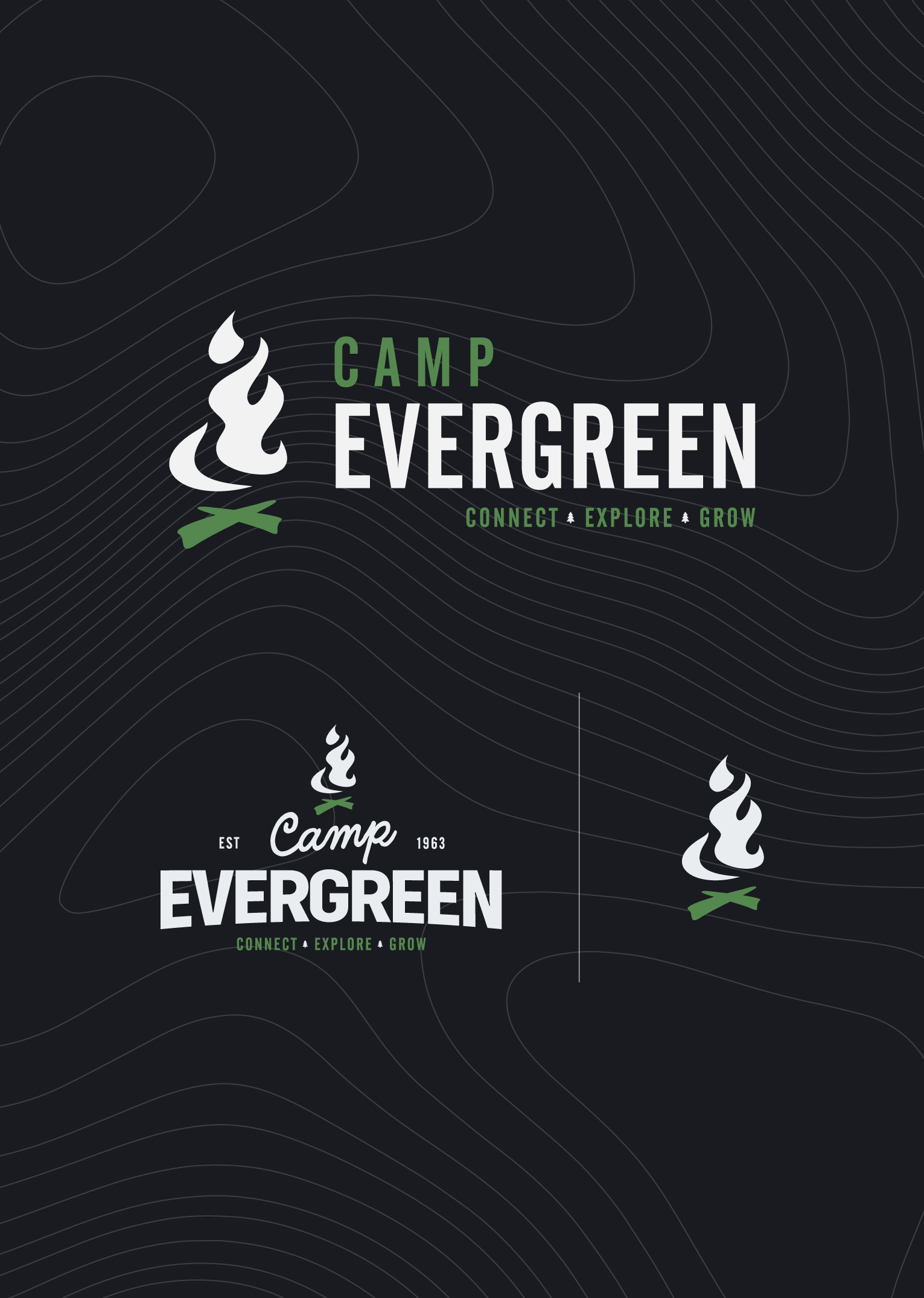 Camp Evergreen Branding